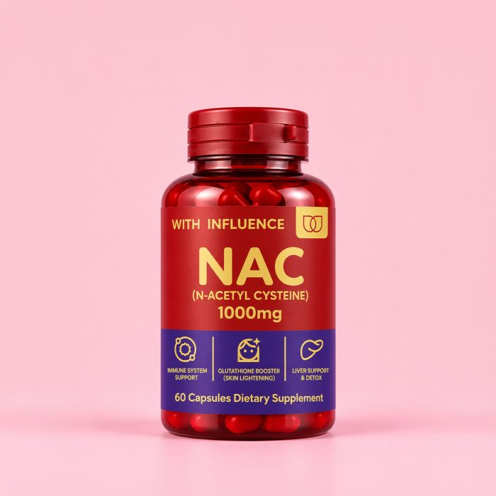 NAC 1000mg (N-Acetyl Cysteine) Advanced Beauty Formula