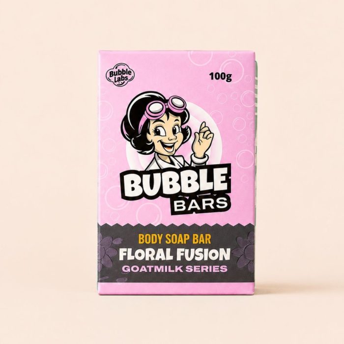 Floral Fusion Goat Milk Body Soap Bar