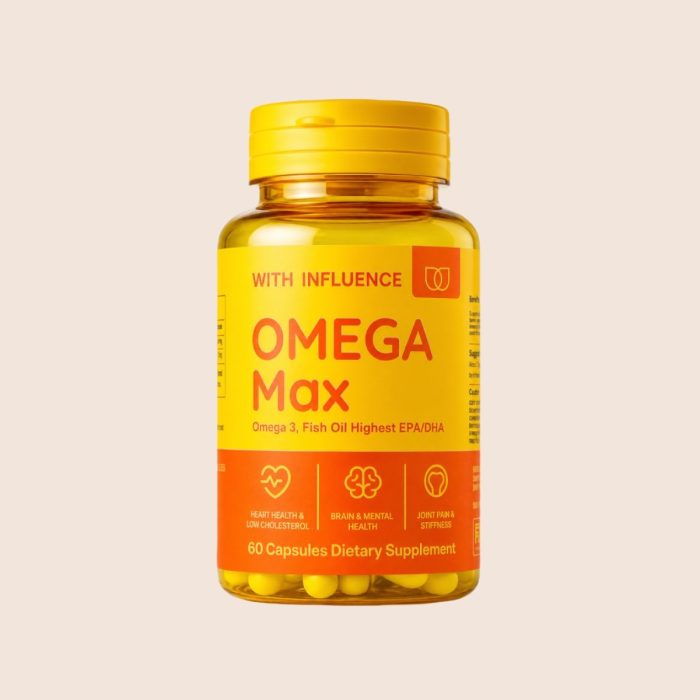 Omega max 60 capsules