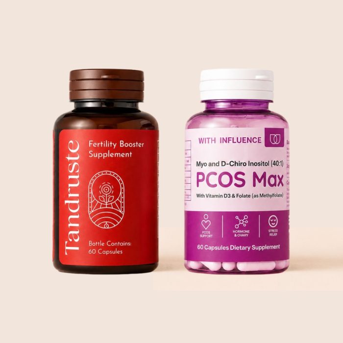 Hormone balance deal ( 1 Pcos Max + 1 fertility booster )