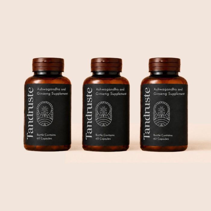 Ashwagandha and Ginseng ( Pack of 3)